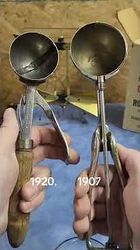 The evolution of ice cream scoops.
