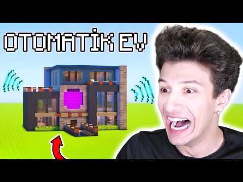 10 ADIMDA AKILLI MİNECRAFT EVİ YAPIMI
