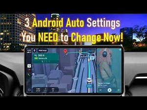 3 Android Auto Settings You NEED to Change Now! 🚗💨