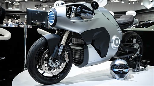 Company debuts high-tech electric motorcycle with serious speed — and it looks straight out of a sci-fi movie