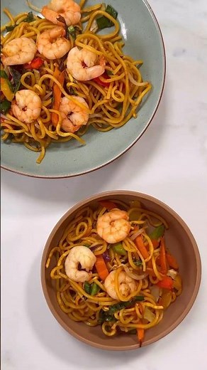 Air Fryer King Prawn Stir Fry Recipe