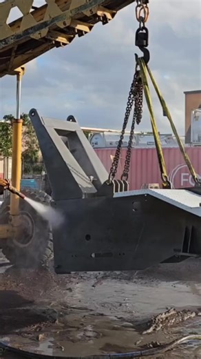 Using a carbon arc gouger to remove unnecessary parts of the front end of the Franna! #machinist #cuttingedgeengineering #workshop #engineering #machining#gouging #weldinglife | Cutting Edge Engineering Australia