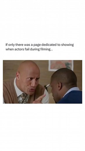 When Actors Fail on Instagram: "Follow us (@whenactorsfail) to watch when actors fail on set 🛋️ - (via: dm for credit or removal) #centralinteligence #therock #kevinhart #bloopers"