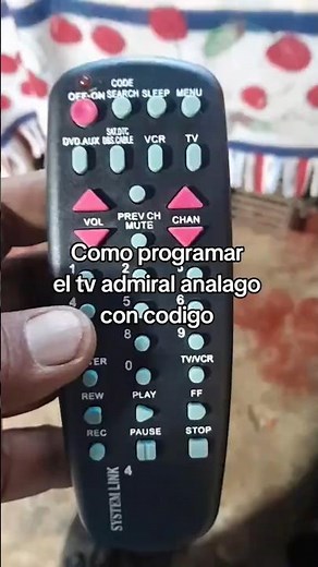 ADMIRAL — Programa tu control universal SYSTEMLINK 4 con código paso a paso