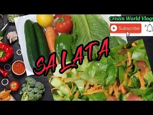 SALATA|SIMPLE VEGETABLE SALAD RECIPE