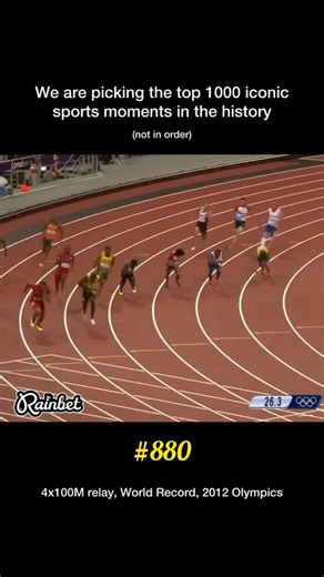 Iconic Sports Moments on Instagram: "The 4x100M World record being broken by the Jamaica Men’s relay team at the 2012 London Olympics Follow us @iconic__sports_moments for more such content Credits: @olympics Copyright disclaimer: No copyright infringement intended. We don’t own the visuals or audio used in the video. All the content shared belongs to the respective owners. The content shared on the page falls under section 107 of the Copyright Act 1976, allowance is made for fair use for purpos