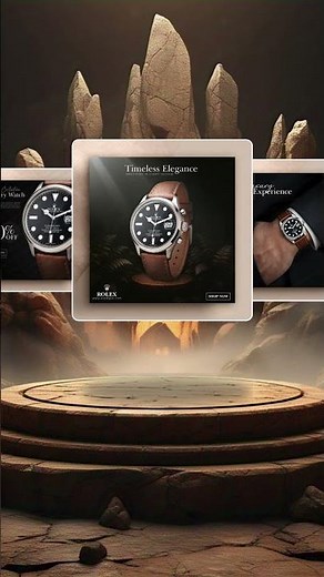 Luxury Watch Promotional Video |Cinematic Ad Design for Clients | @msdesign_club #watchads #advideo