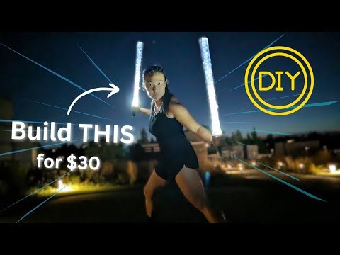 Easy, Cheap DIY Light Sword Tutorial