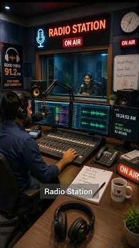 Inside a Radio Station | How Radio Programs Are Made