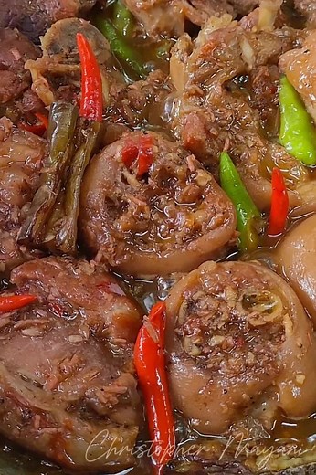 Delicious Spicy Pork Pata Binagoongan Recipe