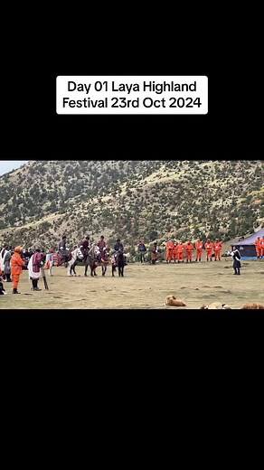 The highlanders festival. #bhutanmountainholiday #royalhighlandfestival2024 @MPC Bhutan Entertainment @Btntshering @Michael Wu
