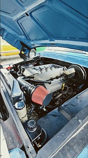 The 1978 F100 Coyote 6R80 swap is back from exhaust. First revs with the new exhaust system!