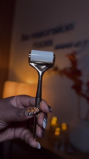 Derma-rolling is such an effective treatment for those who are thinning! 🌱 A have a few linked in my bio, as well as this one from @vegamour Of course we used our @diviofficial scalp serum to enhance this treatment! #memphishairstylist #healthyhair #holistichaircare #scalpcare #thinninghair #postpartumhairloss #hairloss | Christin Brooks