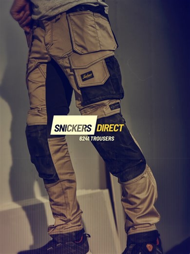 Check out our range of Snickers 6241 Allroundwork Stretch trousers, Available for next day delivery! #snickers #snickersworkwear #tradesman #tradeswoman #working #inventingworkwear #tradies #tradiesoftiktok #trousers #workwear #ss25 #spring #summer #trending #trend