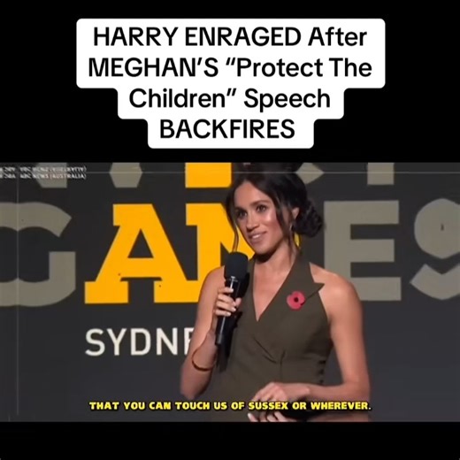 HARRY FURIOUS After Meghan’s “Protect the Children” Speech BACKFIRES Spectacularly! #princeharry #royalfamilydrama #fblifestyle | Breaking Royal 26