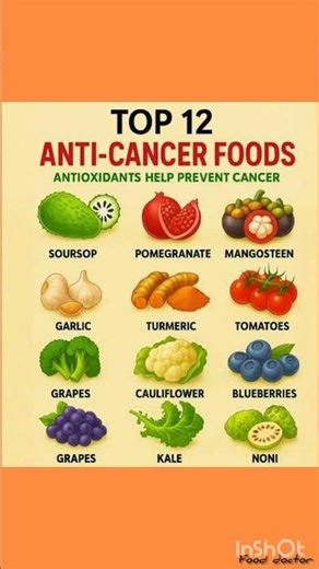 Cancer Fighting Foods Backed by Science | Natural Protection Diet Best Anti-Cancer Diet #healthydiet