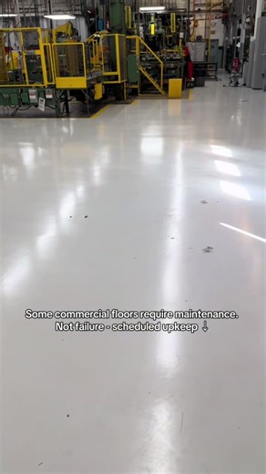 Scheduled Maintenance for Commercial Floors