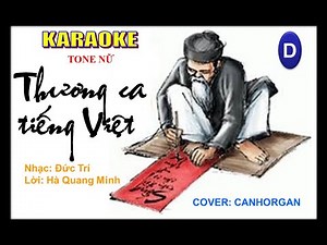 THƯƠNG CA TIẾNG VIỆT MỸ TÂM KARAOKE TONE NỮ