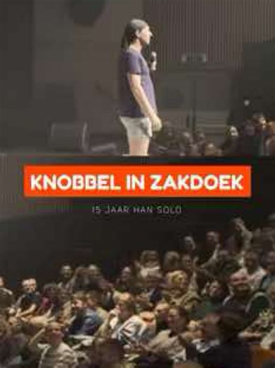 Han Solo houdt NIET van knobbels in zakdoeken! Tickets op www.hansolo.be #standupcomedy