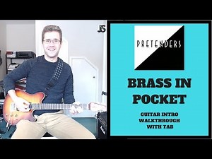 The Pretenders - Brass In Pocket guitar lesson
