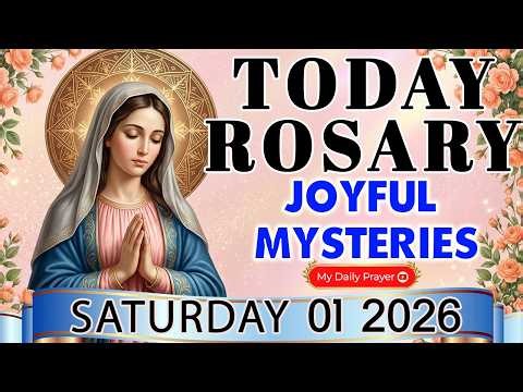 Saturday Rosary: The Joyful Mysteries | Pray with Us💙August 01, 2026