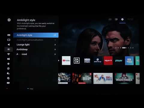 PHILIPS 32PFS6939 – Como ativar o Ambilight