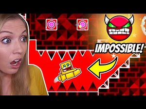 Trying My First DEMON Level! | Geometry Dash