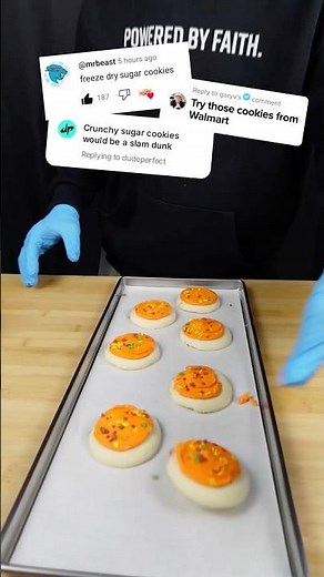 Freeze Drying Sugar Cookies