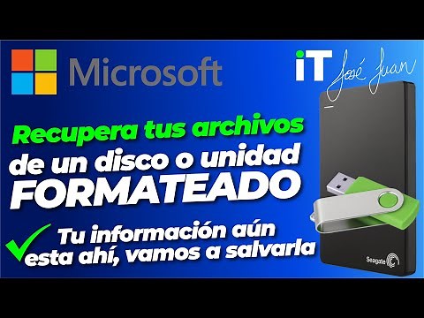 👉🏻 Cómo RECUPERAR ARCHIVOS borrados de un USB, disco duro externo por FORMATEO ACCIDENTAL ✨