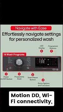 LG 9 Kg 5 Star Washing Machine Review | AI Direct Drive, Steam, Wi-Fi & 6 Motion DD |