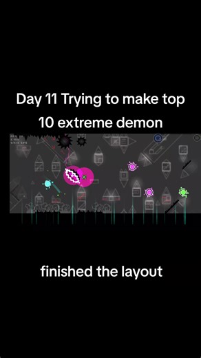 Geometry Dash Extreme Demon Level Design