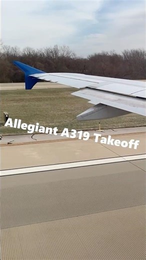 Taking off from Mid America in an A319 #aviation #airbus #travel