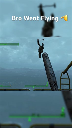 Launching Strong Off A Building In Fallout 4