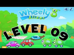Wheely 8 Aliens Walkthrough Level 9 with 3 Stars