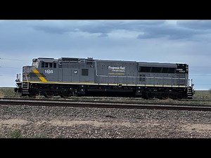First Time Ever Seeing Diesel/Battery Progress Rail In Avondale, CO On Pueblo Sub 5/24/24.