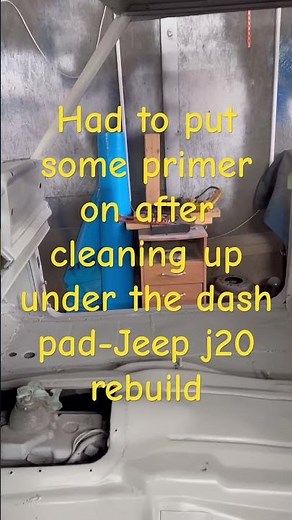 Jeep j20 cab interior priming #automobile #jeeplife