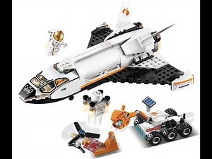 Lego City Space 60226 Mars Research Shuttle how to construct step by step with instructions Part #2