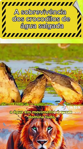 Crocodilos: Sobrevivência em Águas Salgadas