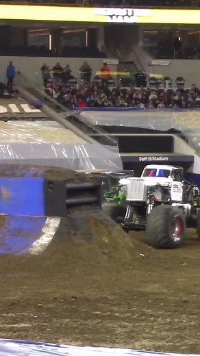 Lucas Stabilizer Backflip!! • #monsterjam #monstertruck #monstertrucks #fullsend #sendit #stunt #stunts #trucks #reels #crash #save #wheelie #stoppie #moonwalk #unscripted #unforgettable #wow #insane | Monster Truck Madness