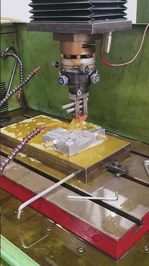 CNC EDM Machining for Precision Injection Mold Tooling at Haumann Technology