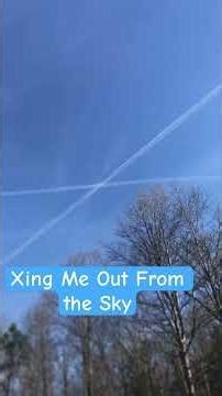 LQQK Up! Geoengineering Over Kentucky Homestead | X'ing Me Out #skies #shorts #youtubeshort