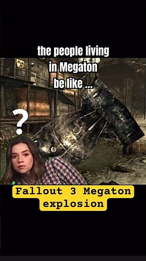 Fallout 3 megaton explosion #fallout3 #fallout3memes #falloutmemes #megaton #julietsirkin #nbc #fo3