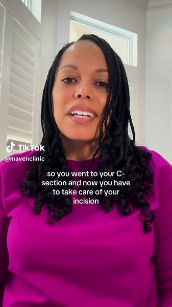 So you went through a C-section, and now have to take care of your incision. Here's what you need to know, according to Dr. Kathleen Green, OB-GYN: ❤️‍🩹 Gently wash the incision with water and pat it dry. Don't apply anything unless directed by your doctor. ❤️‍🩹 After your postpartum visit, you can massage vitamin E or coconut oil to the incision to help it soften. ❤️‍🩹 Talk to your doctor if you experience increasing pain, redness, or drainage from the incision. C-section incisions can take 