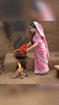 Watch This Tiny Doll Cook Egg Curry 🥚🍚#MiniatureCooking #shorts