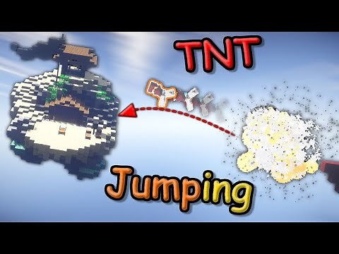 How to TNT Jump in Minecraft