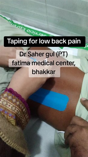 Effective Taping Techniques for Low Back Pain Relief