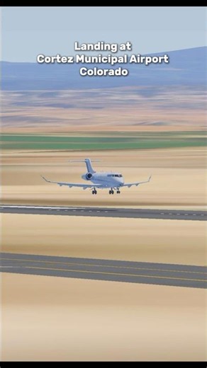 Challenger 350 Landing at Cortez 🇺🇸✈️ Infinite Flight