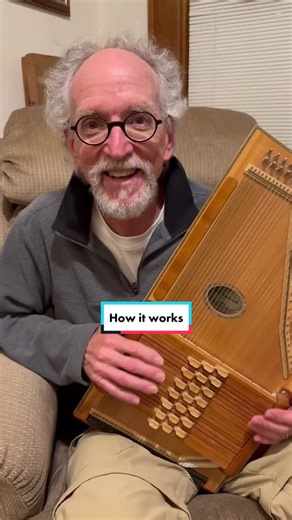 This is how the autoharp works! #autoharp #autoharpmusic #ahtunes #dulcimer #folkmusic #autoharplesson #howautoharpworks