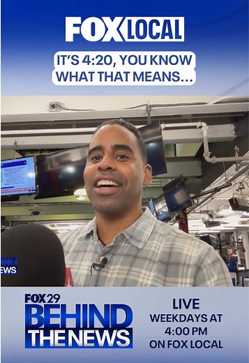 Catch FOX 29 News Behind the Scenes at 4PM