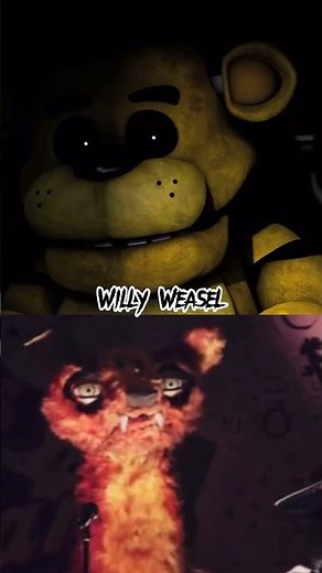 Golden Freddy (FNAF) Vs. Willy’s Wonderland Animatronics